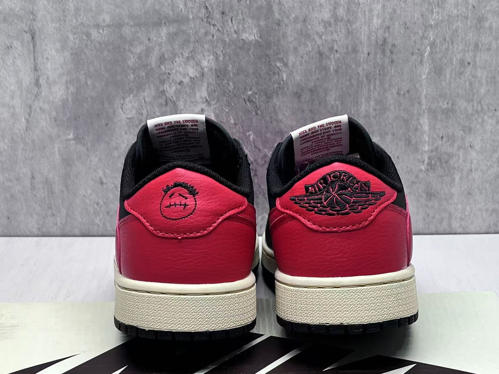 Nike Air Jordan 1 Retro Low OG 'Banned' – Black / Varsity Red