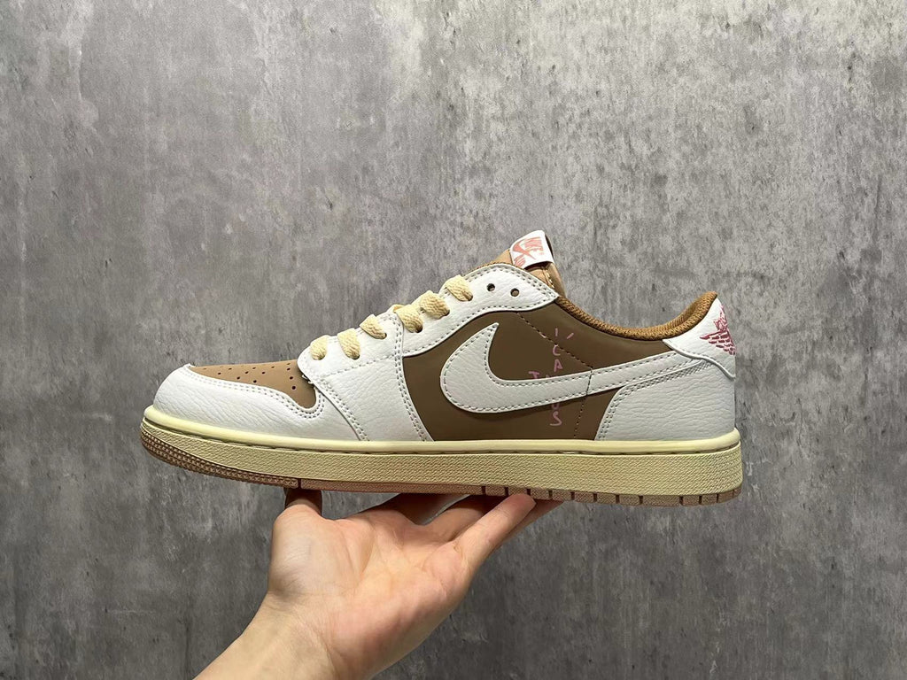 Air Jordan 1 Low 'Archaeo Brown / White' – Women's