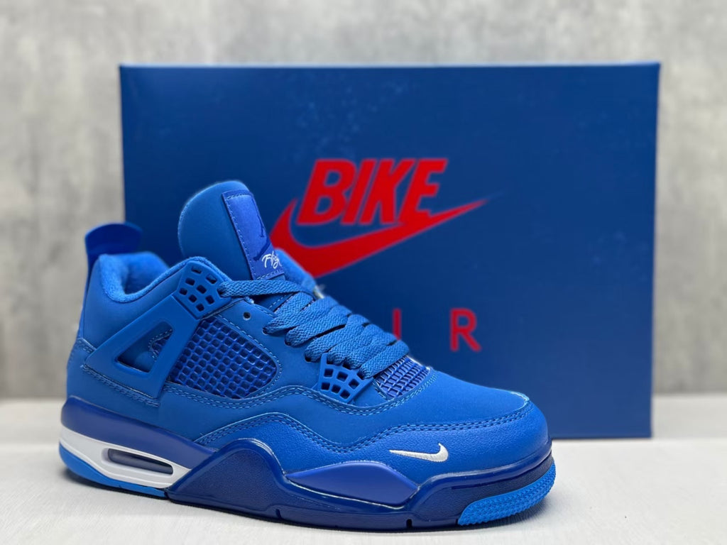 Air Jordan 4 Retro 'Motorsports' 2017 – White / Varsity Blue