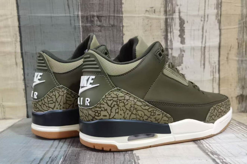 Air Jordan 3 Retro 'Medium Olive'（Man)
