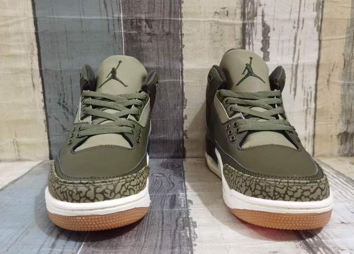 Air Jordan 3 Retro 'Medium Olive'（Man)