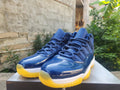 Air Jordan 11 Retro 'Midnight Navy Yellow' (Custom)
