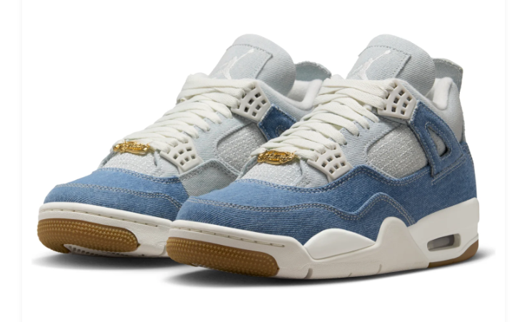 Air Jordan 4 TEX 'Denim' Women's Sneakers (IB6716-100)