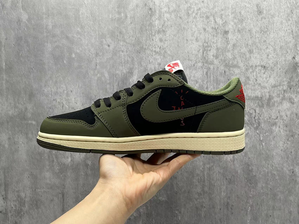 Travis Scott x Air Jordan 1 Low OG 'Medium Olive'