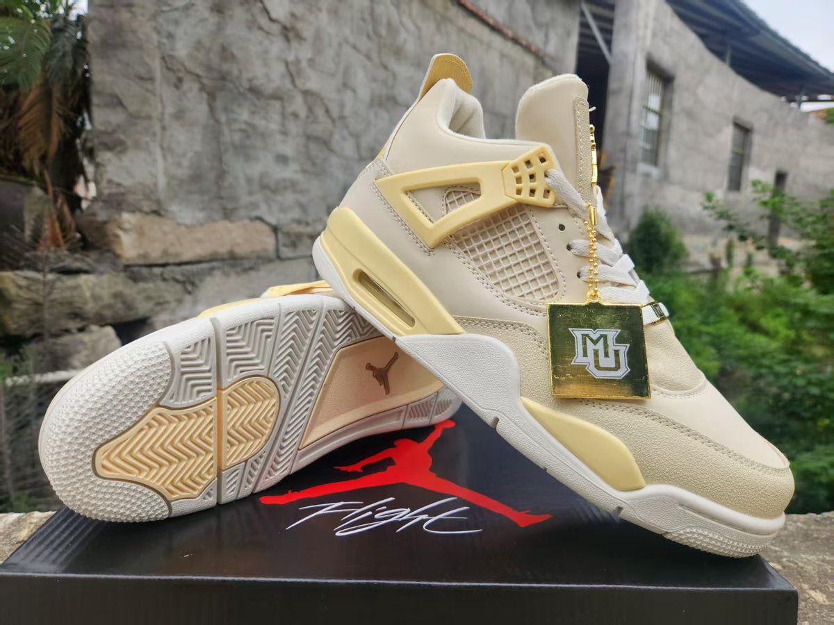 Off-White x Air Jordan 4 SP Sail