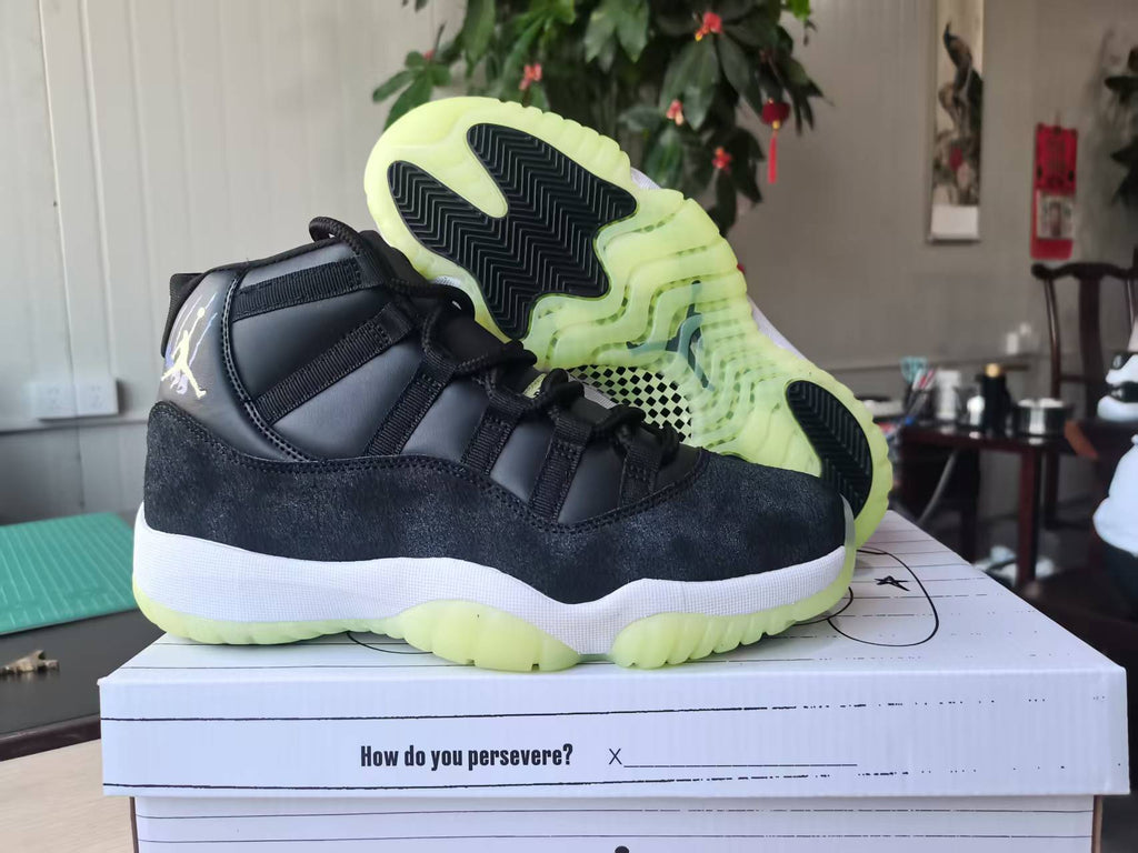 Air Jordan 11 "Inner Beast" Black Volt (2025)
