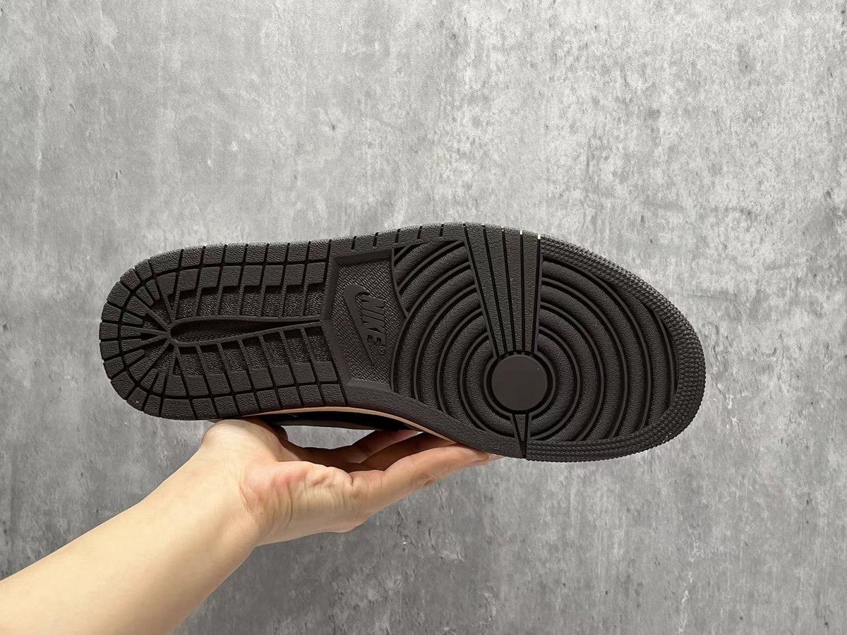 Air Jordan 1 Low Black and White Sneakers