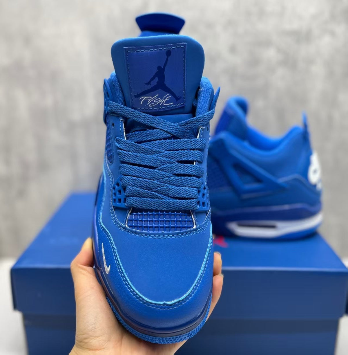 Air Jordan 4 Retro 'Motorsports' 2017 – White / Varsity Blue