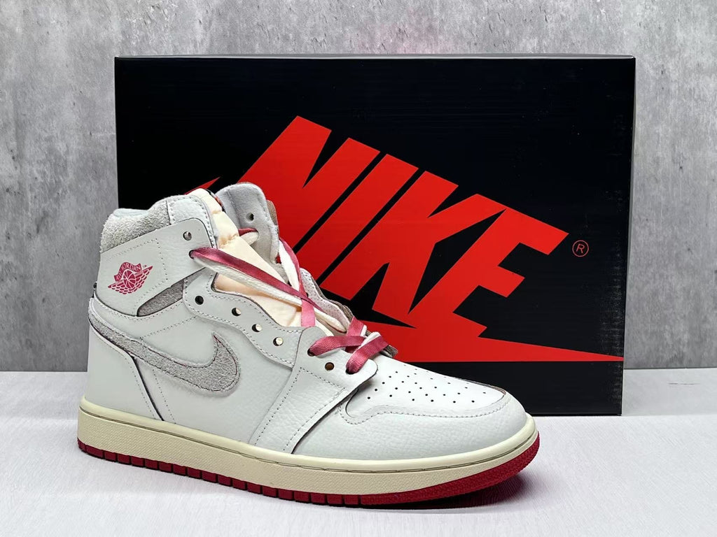 Air Jordan 1 High OG – Sail / Cinnabar / Light Bone