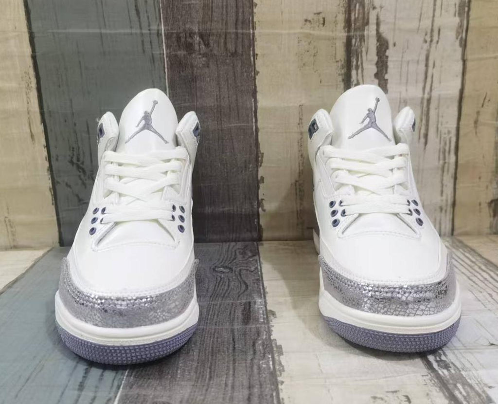 Air Jordan 3 "Sail/Cement Grey/Metallic Silver"