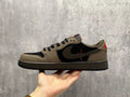 Air Jordan 1 High Dior Reverse Swoosh Low-Top Sneakers