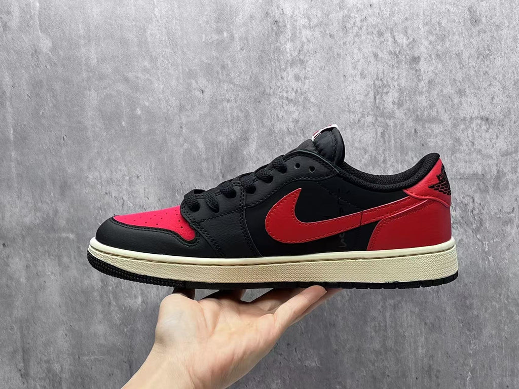 Nike Air Jordan 1 Retro Low OG 'Banned' – Black / Varsity Red