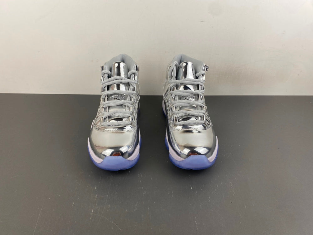 Air Jordan 11 Retro 'Metallic Silver Ice Blue' (Custom)