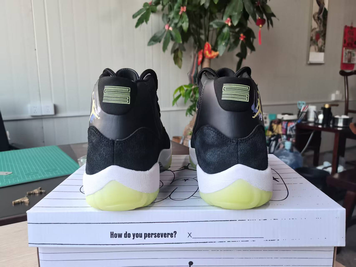 Air Jordan 11 "Inner Beast" Black Volt (2025)