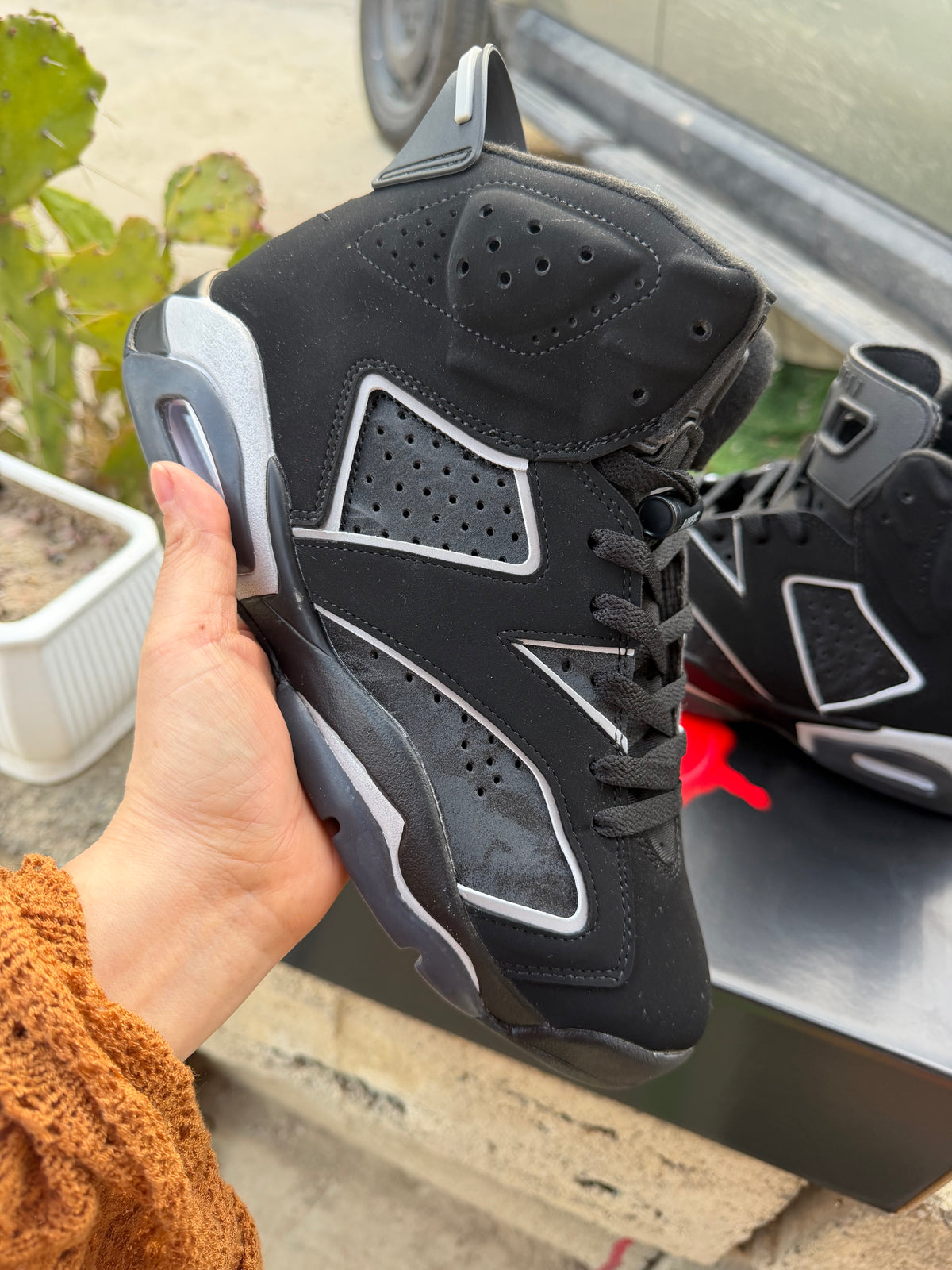 Air Jordan 6 Retro 'Black Reflect Silver'