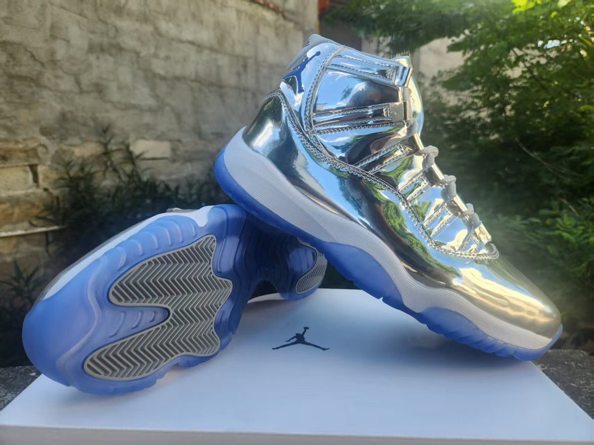 Air Jordan 11 Retro 'Metallic Silver Blue'