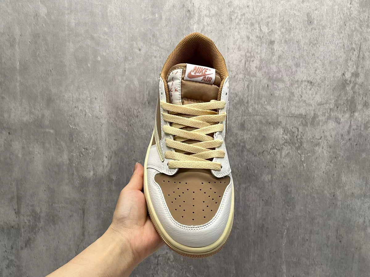 Air Jordan 1 Low 'Archaeo Brown / White' – Women's