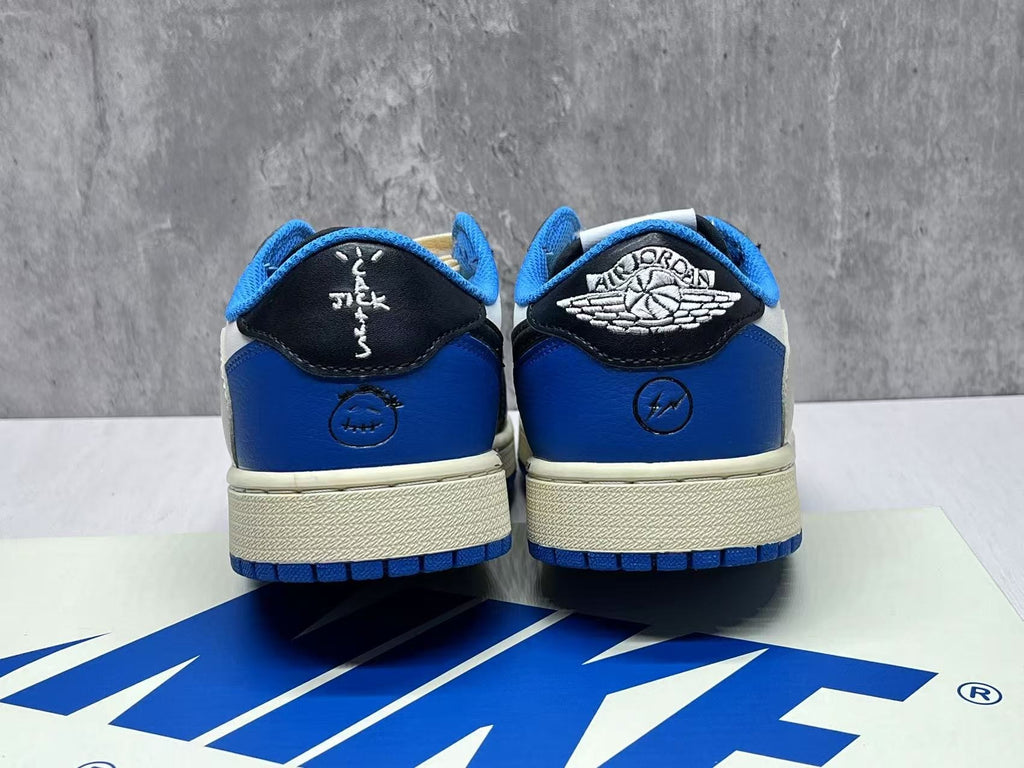 Air Jordan 1 D Reverse Swoosh Black and White Sneakers