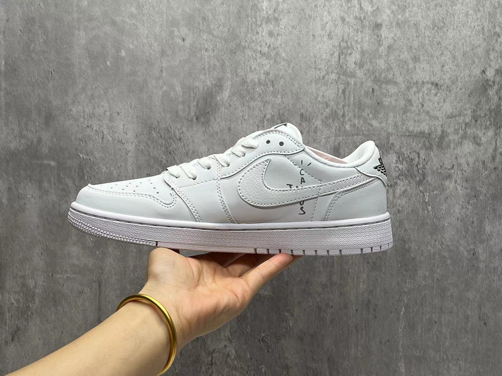 Men's Air Jordan 1 Retro Low Sneakers, White