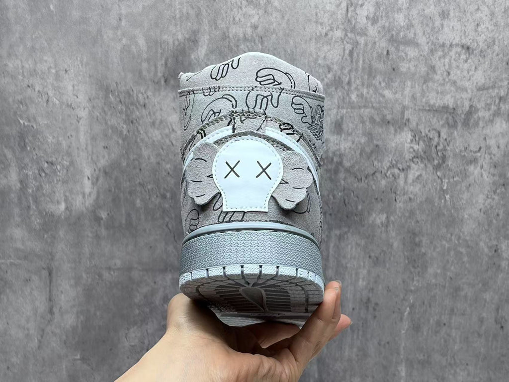 Off-White x Air Jordan 1 Retro High OG 'Grey' 2018
