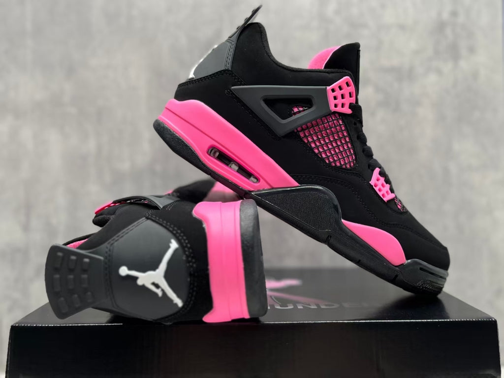Women's Air Jordan 4 Retro – Black / Pink