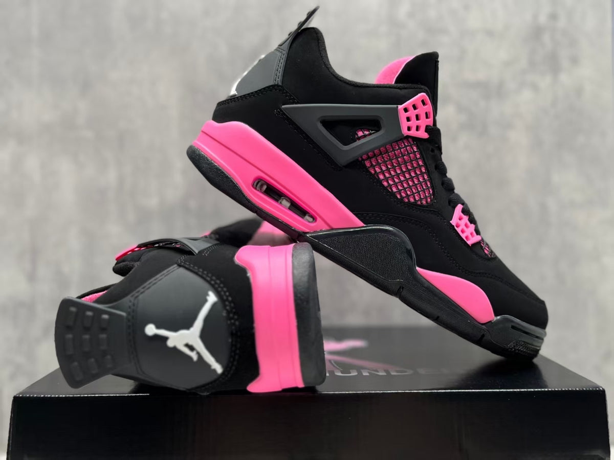 Women's Air Jordan 4 Retro – Black / Pink