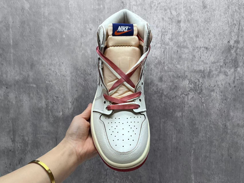 Air Jordan 1 High OG – Sail / Cinnabar / Light Bone