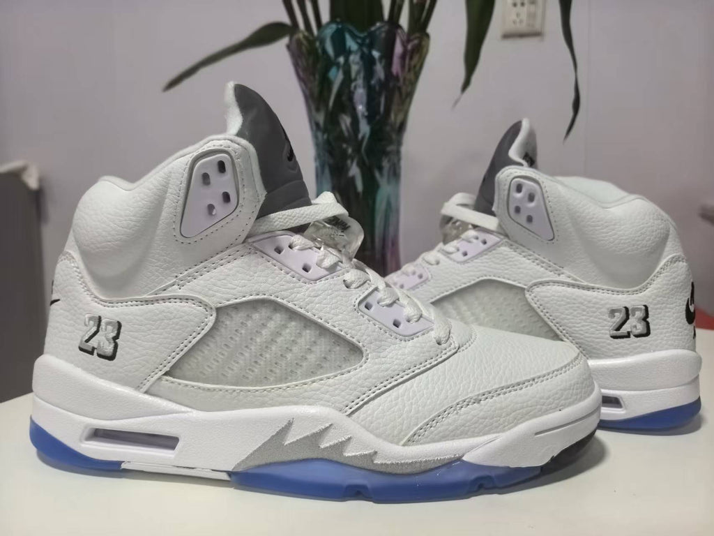 Air Jordan 5 Retro OG "White/Black/Metallic Silver" (Men's)